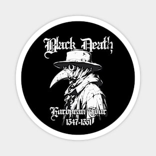 Black Death European Tour 1347-1351 Magnet